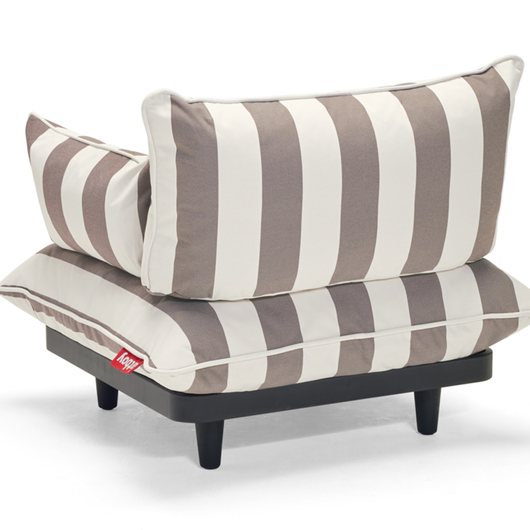 Крісло Paletti Lounge Chair Stripe Cacao