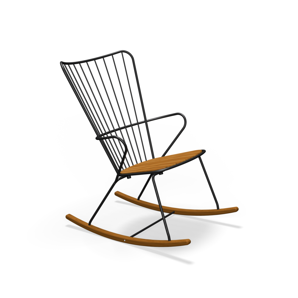 Paon Rocking Chair Black
