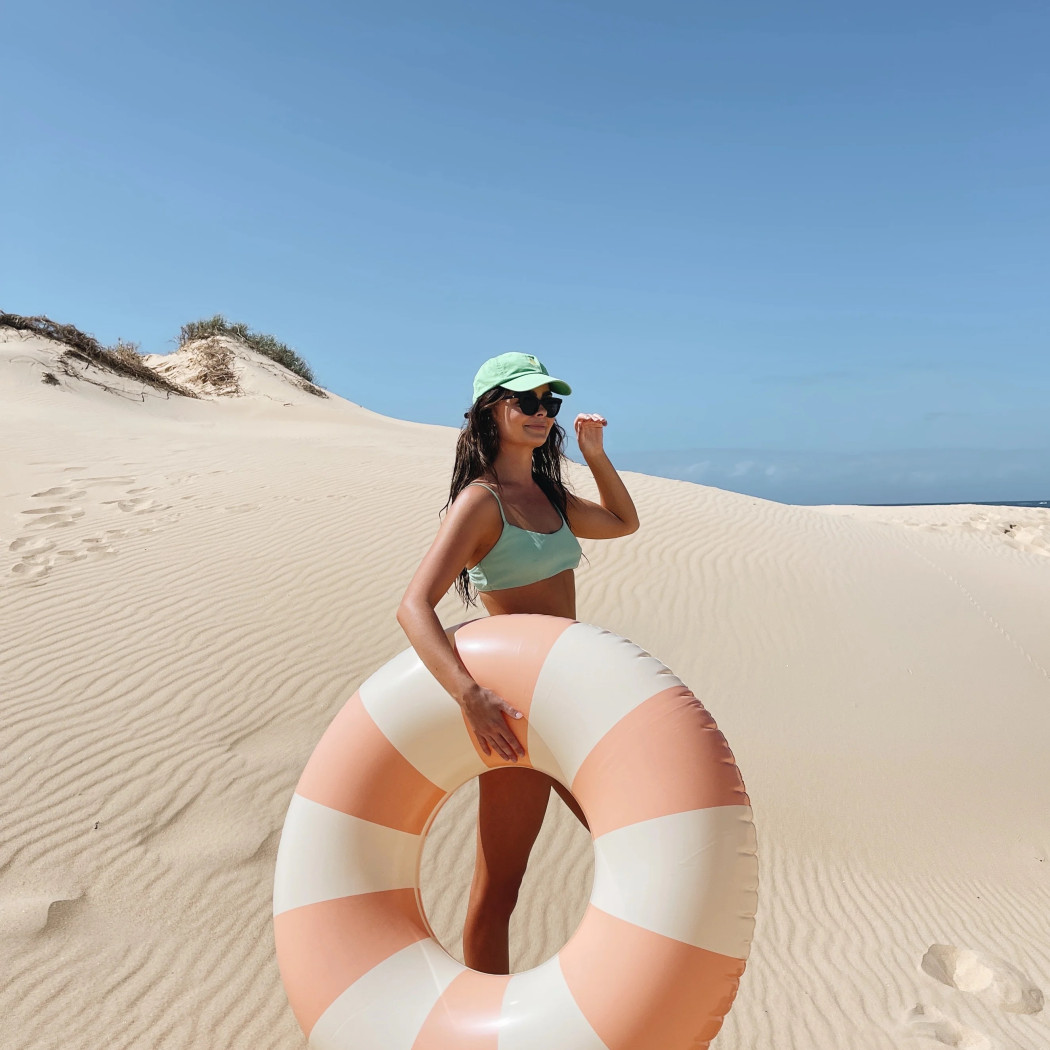 Надувний круг Sally Swim Ring 90см (6+ років) Peach Daisy