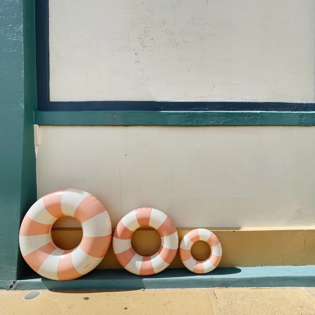 Надувний круг Sally Swim Ring 90см (6+ років) Peach Daisy