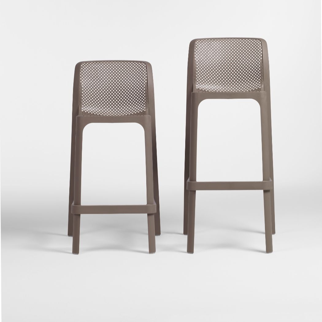 Барний стілець NET STOOL MINI ANTRACITE