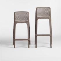 Барний стілець NET STOOL MINI ANTRACITE