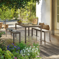 Лавка RIO BENCH ALU ANTRACITE