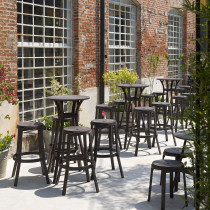 Барний стілець STACK MAXI BASALTO