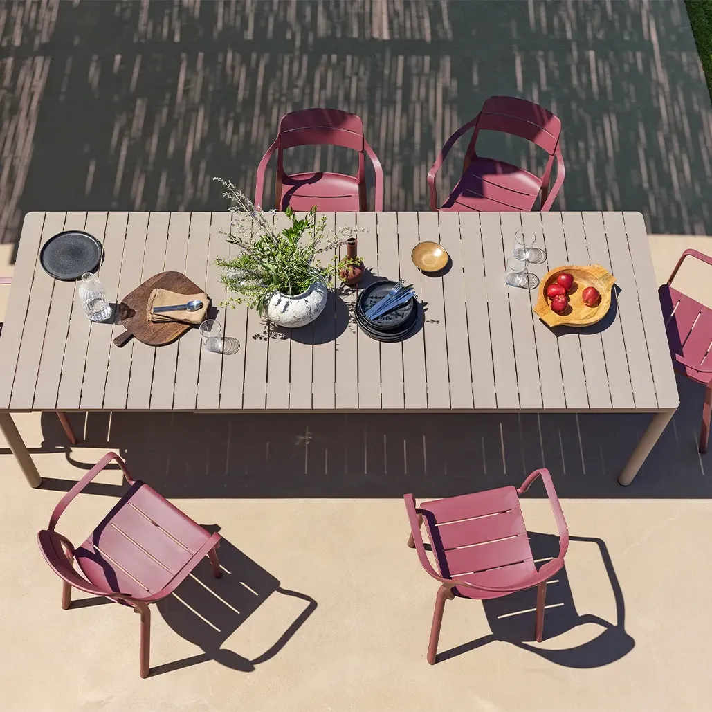 Стіл TEVERE 210 ANTRACITE