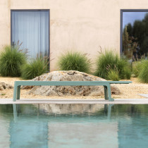 Шезлонг PLANO BIANCO-TELA BIANCA