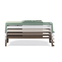 Шезлонг PLANO BIANCO-TELA BIANCA