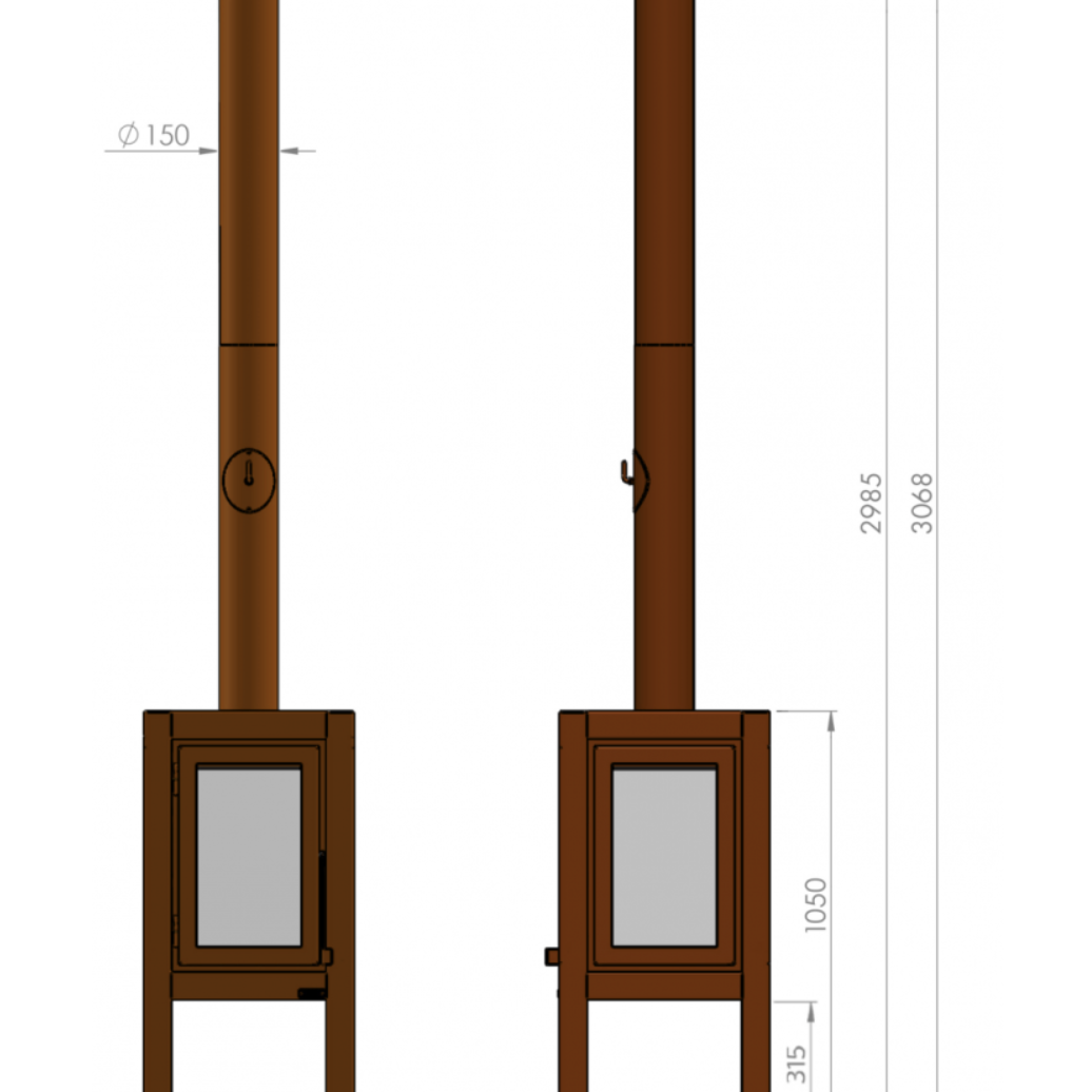 Вулична піч Quaruba XXL