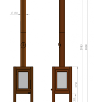 Вулична піч Quaruba XXL