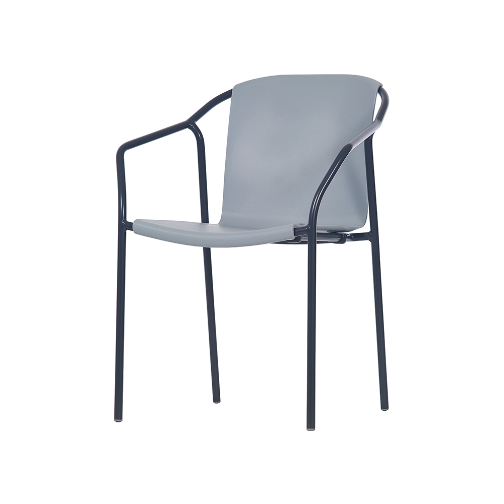 Стілець Rod Anthracite Bluegrey