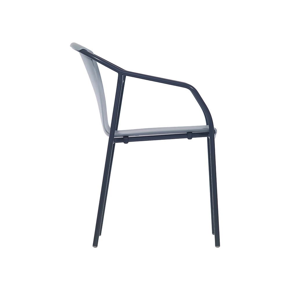 Стілець Rod Anthracite Bluegrey