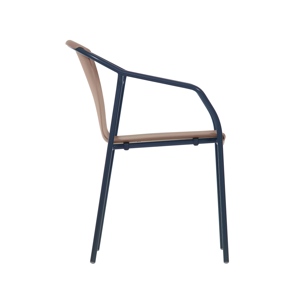 Стілець Rod Anthracite Cappuccino