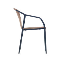 Стілець Rod Anthracite Cappuccino