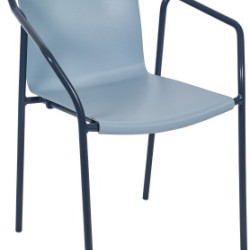 Стілець Rod Anthracite Bluegrey