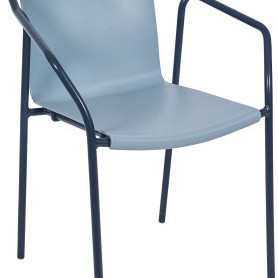 Стілець Rod Anthracite Bluegrey