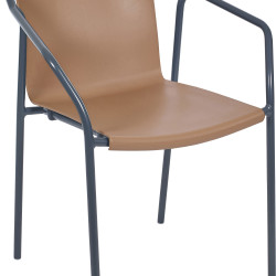 Стілець Rod Anthracite Cappuccino