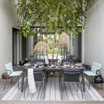 Килим Melya 200х290 Tenere Noir