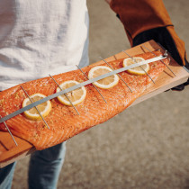 Дошка для риби Flame-grilled Salmon Board
