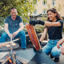 Дошка для риби Flame-grilled Salmon Board