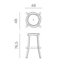 Стілець Stack Maxi Terra