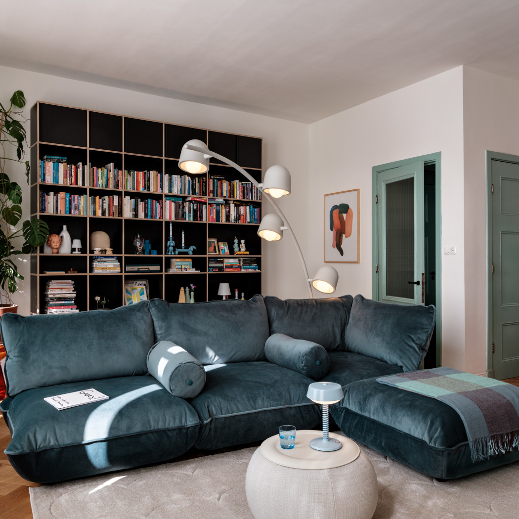 Крісло Sumo Loveseat Velvet Petrol