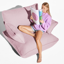 Крісло Sumo Loveseat Weave Bubble Pink