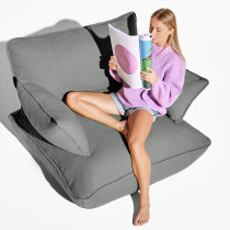 Крісло Sumo Loveseat Weave Mouse Grey