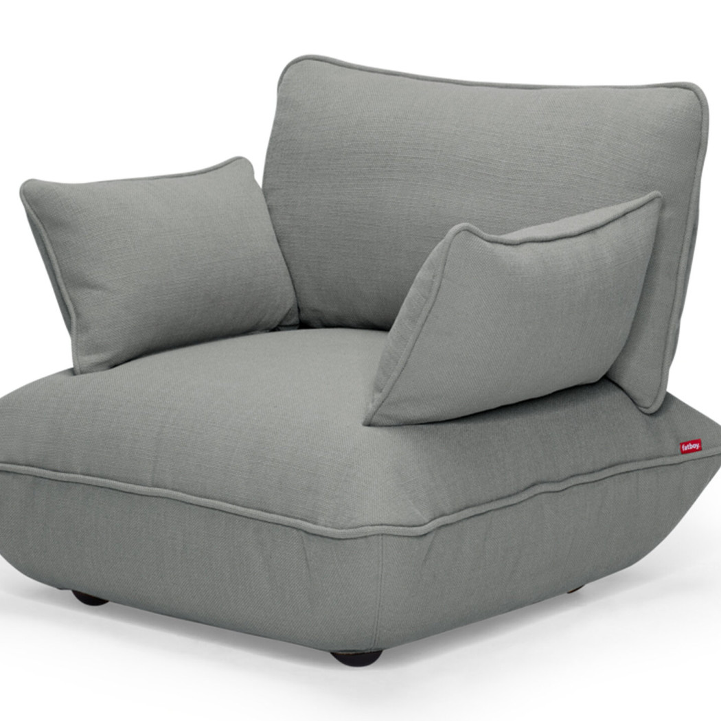 Крісло Sumo Loveseat Weave Mouse Grey