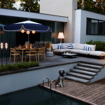 Sunshady Ocean Blue ø 300 cm