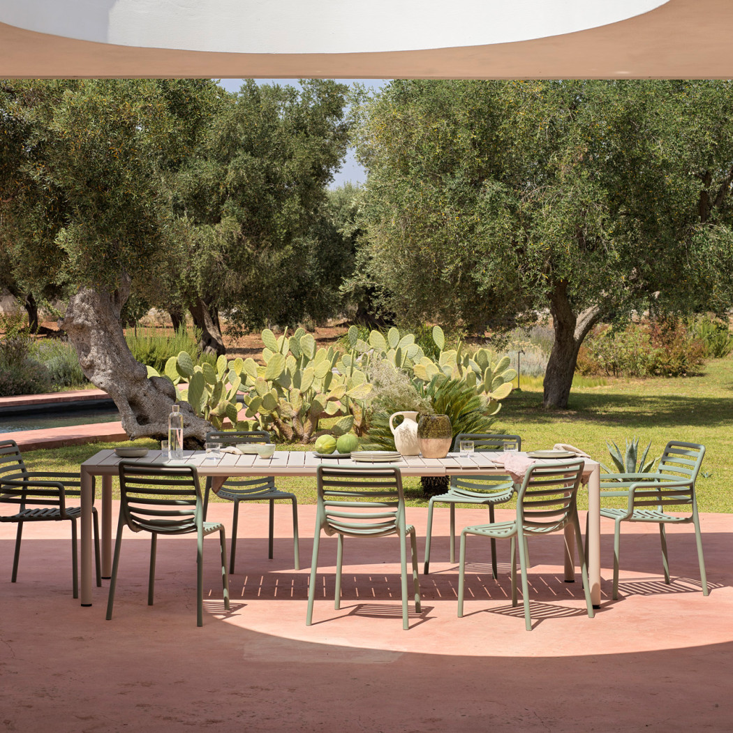 Стіл розкладний Tevere Extensible 210 Anthracite