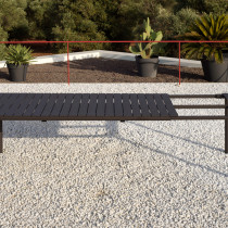 Стіл розкладний Tevere Extensible 210 Anthracite