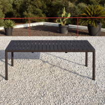 Стіл розкладний Tevere Extensible 210 Anthracite