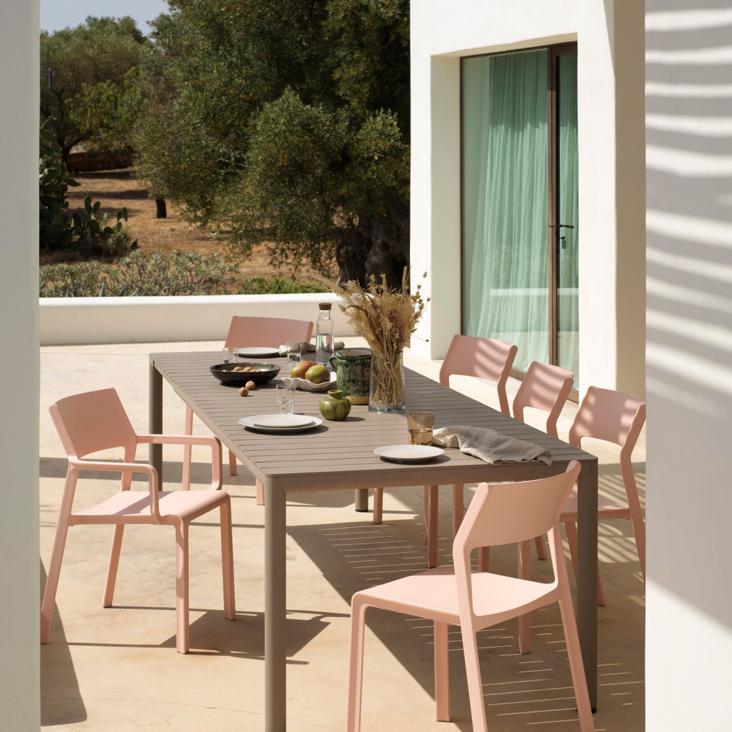 Стіл розкладний Tevere Extensible 210 Anthracite