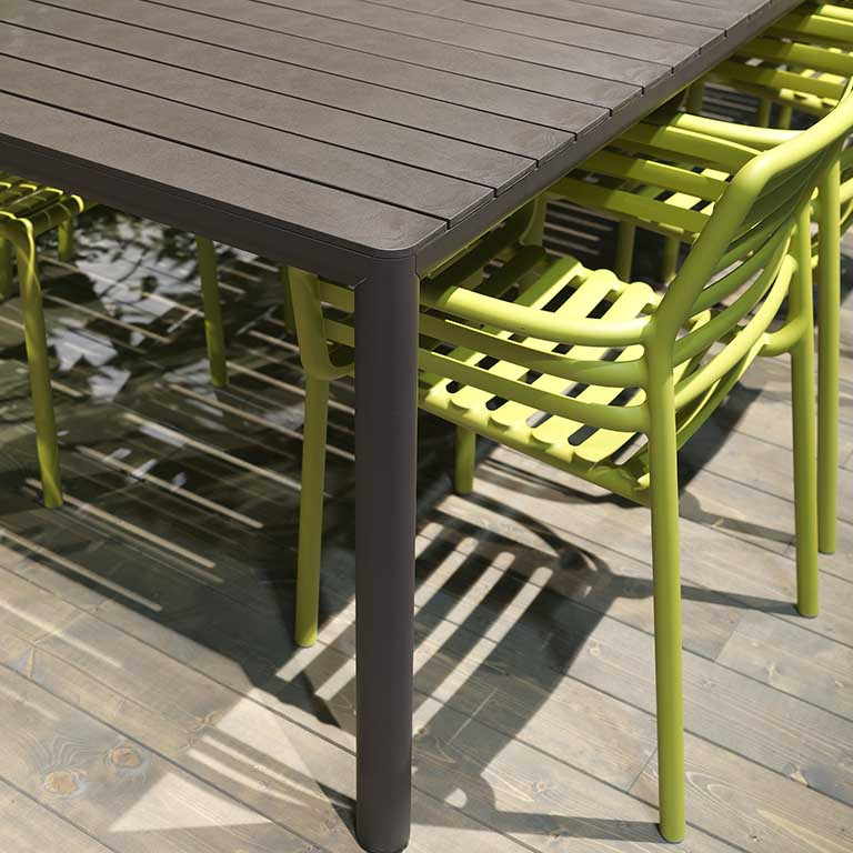 Стіл розкладний Tevere Extensible 210 Anthracite