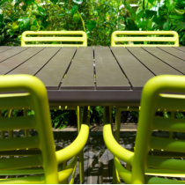 Стіл розкладний Tevere Extensible 210 Anthracite