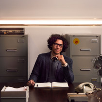 Лампа Tjoep Large Light Grey