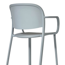 Trena Armhair Blue Grey