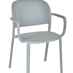 Trena Armhair Blue Grey