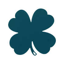 Trefle 27x27 Acapulco Blue