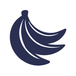 Banana 23x24,4 Deep Blue