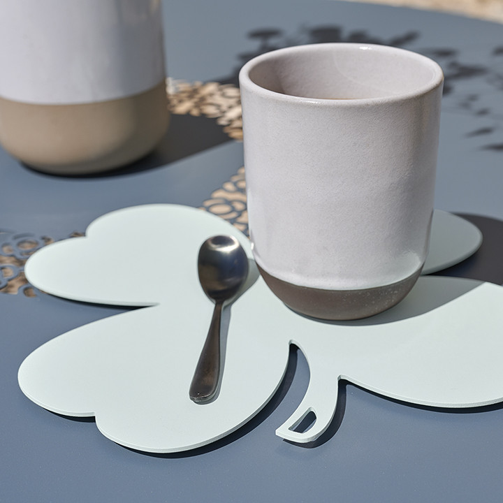 Trefle 27x27 Capucine