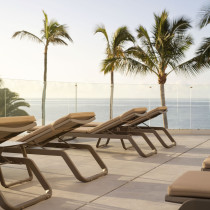 Шезлонг Vila Taupe