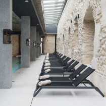 Шезлонг Vila Anthracite