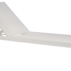 Шезлонг Vila White