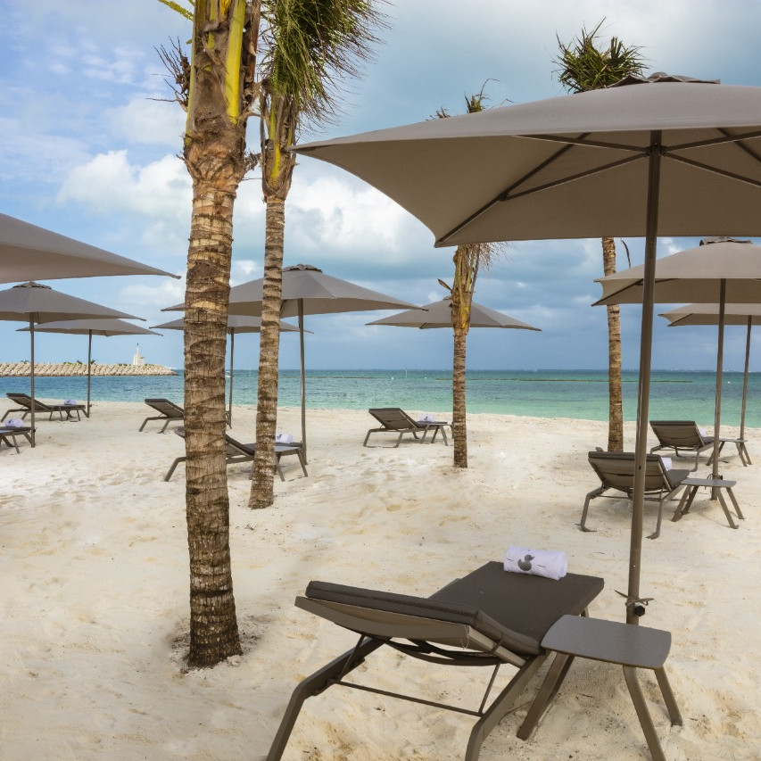 Шезлонг Vila Taupe Olivo