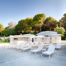 Шезлонг Vila White