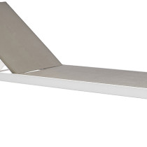 Шезлонг Vila White Taupe