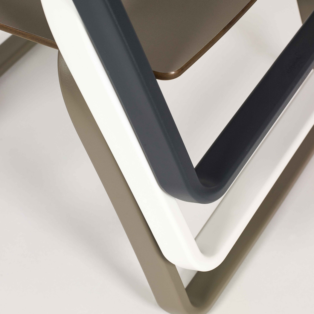 Шезлонг Vila White Taupe